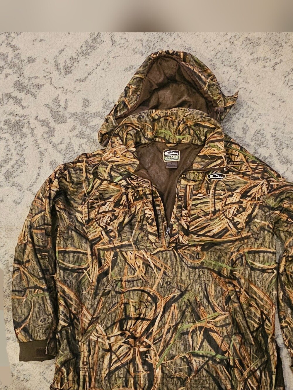 Drake Waterfowl Systems Half Zip Jacket Large